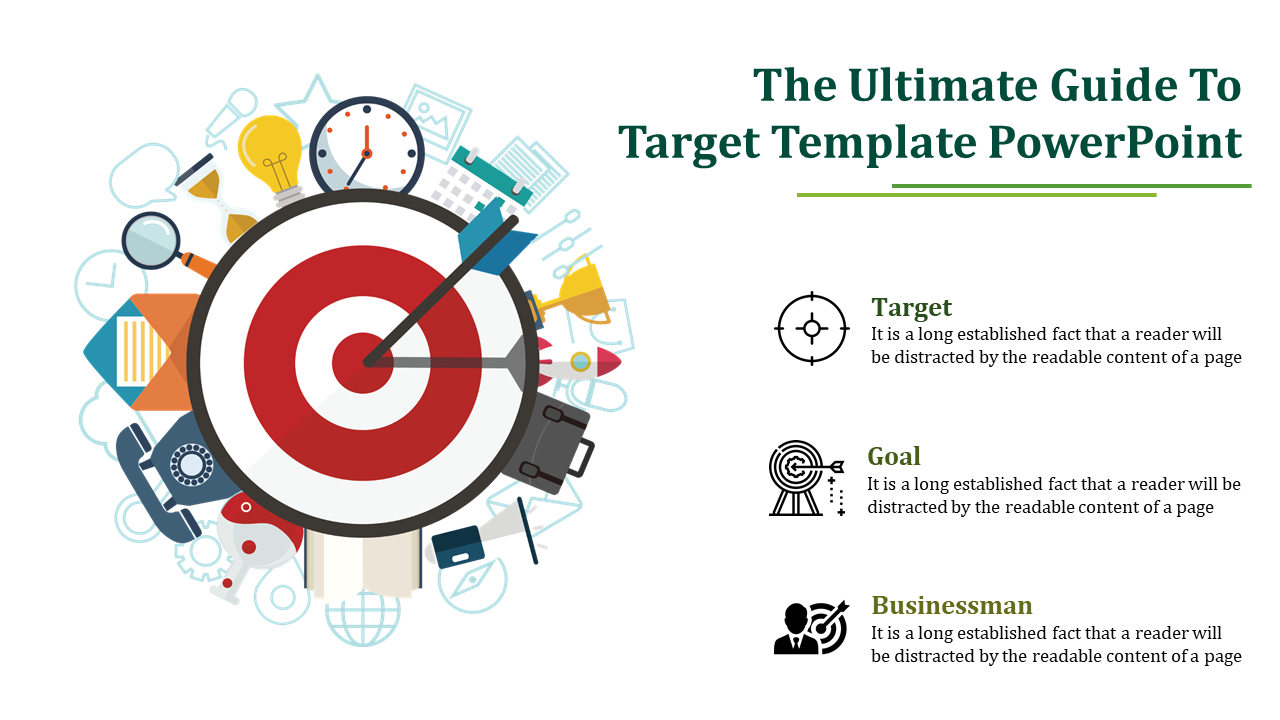 Business Target Template PowerPoint Presentation